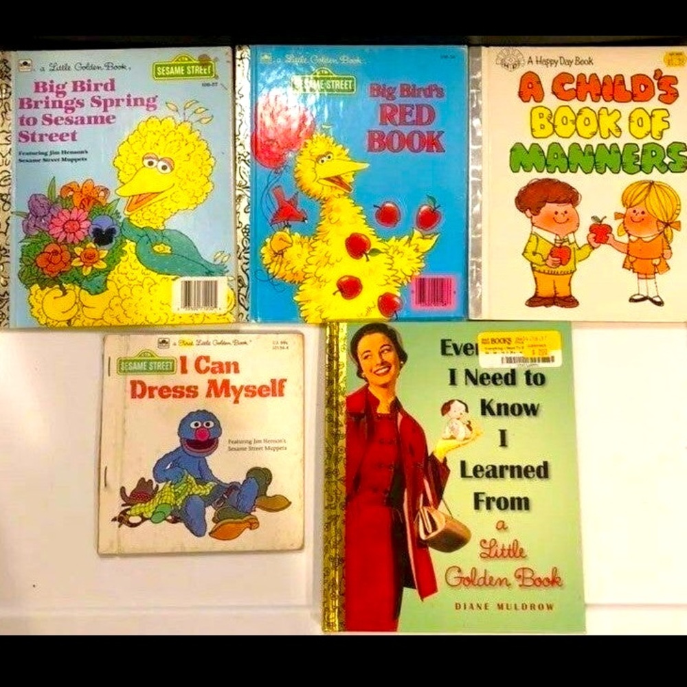 Little Golden Books - Sesame Street Books